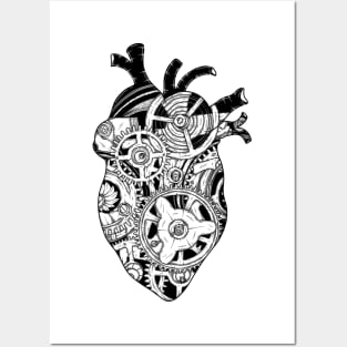 Mechanical Heart Posters and Art